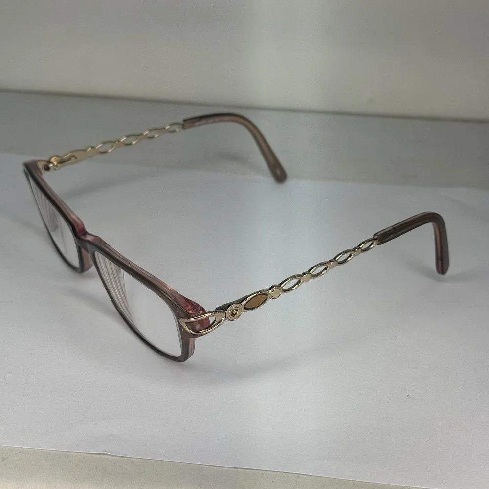 Splendor SP 3005 Eyeglasses LBR 53-17-135‎ Round Full Rim Frames Only